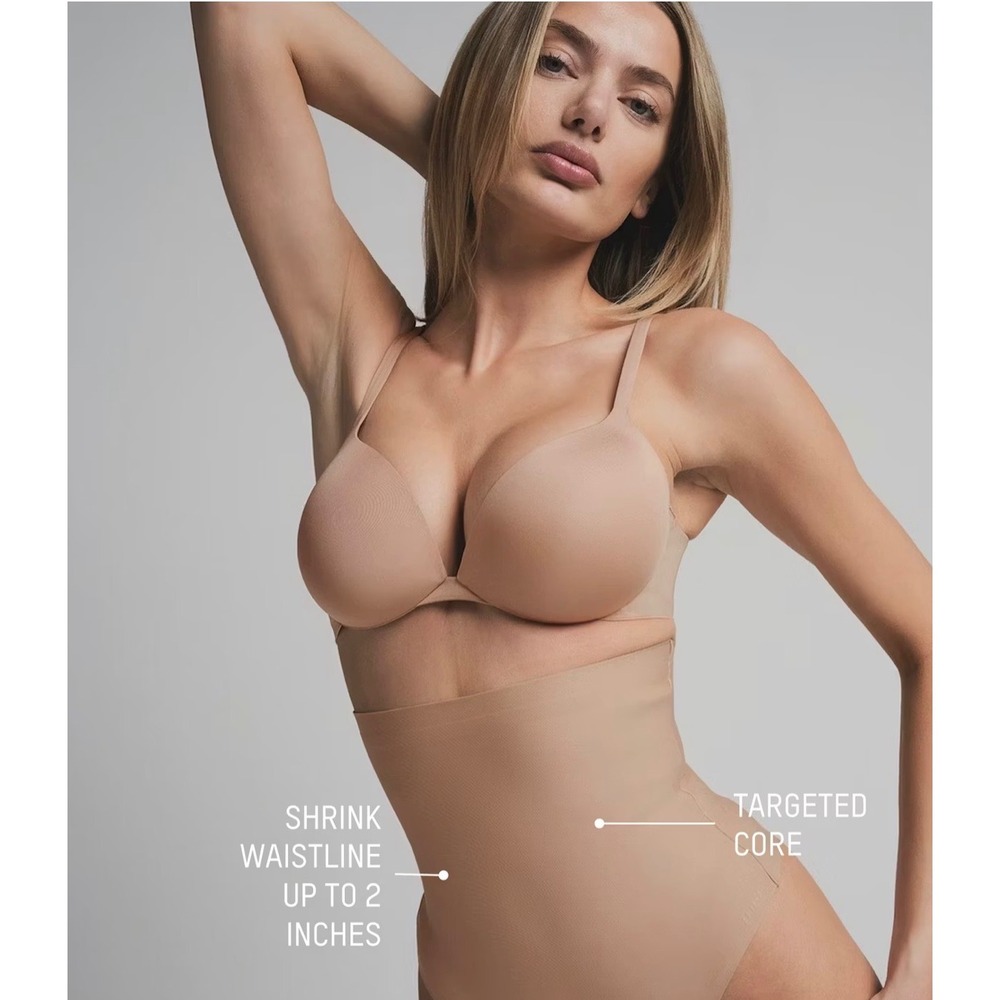 SKIMS Zoned High-Waisted Thong Clay NWT XL  Shapewear - Picture 7 of 7
